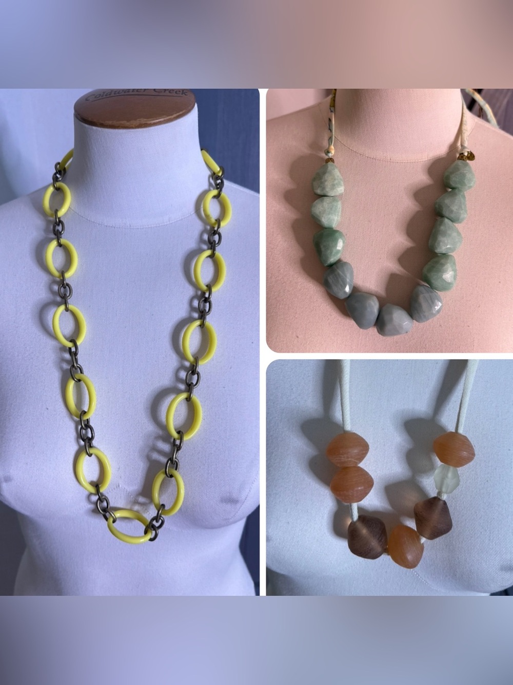 Bundle of 3 Statement Necklaces